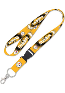 Pittsburgh Steelers Tie Dye Lanyard