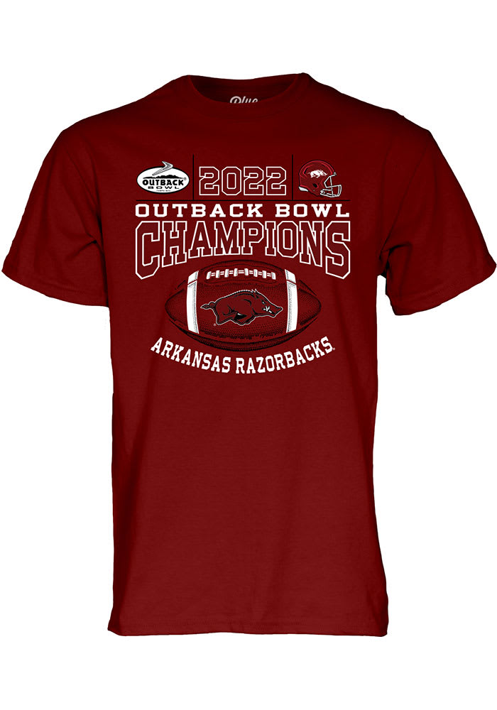 Arkansas Razorbacks CRIMSON 2021 Outback Bowl Champions Short - Main Image