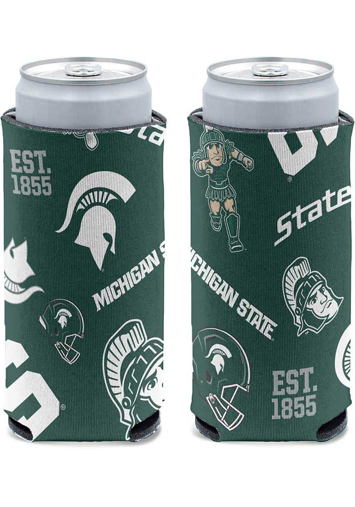 Michigan State Spartans Dad 12oz Slim Coolie, Green, Size NA, Rally House