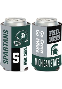 Green Michigan State Spartans Colorblock 12oz Coolie