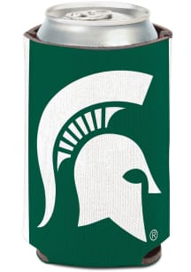 Green Michigan State Spartans Logo 12oz Coolie