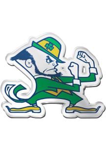 Notre Dame Fighting Irish Fighting Irish Car Emblem - Navy Blue