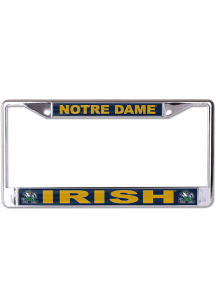 Notre Dame Fighting Irish Navy Printed License Frame