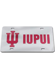 IUPUI Jaguars Metallic Car Accessory License Plate