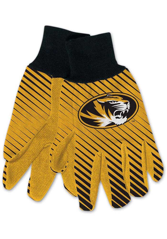 Missouri Tigers GOLD Two Tone Mens Gloves 57109226
