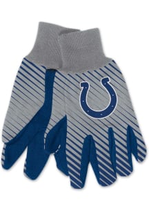 Indianapolis Colts 2 Tone Mens Gloves