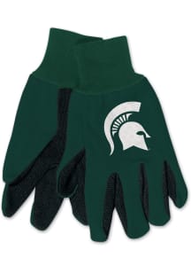 Michigan State Spartans 2 Tone Embroidered Mens Gloves