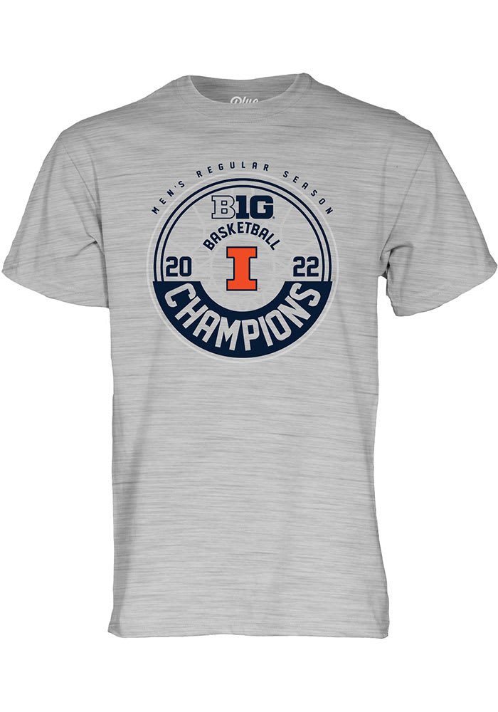 Champion Illinois Fighting Illini White Primary Logo Short Sleeve T Shirt