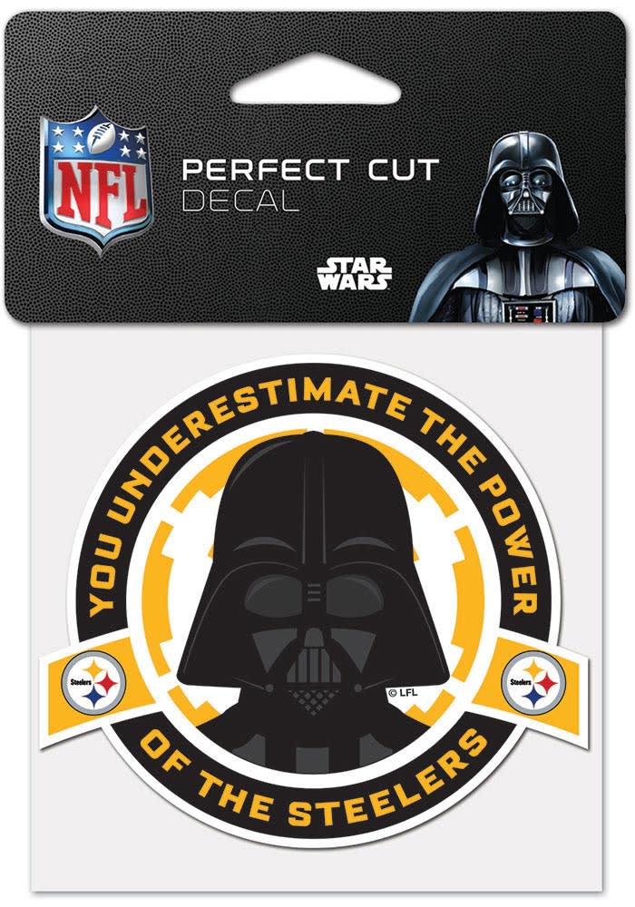 Pittsburgh Steelers 4x4 Star Wars Mandalorian Decal