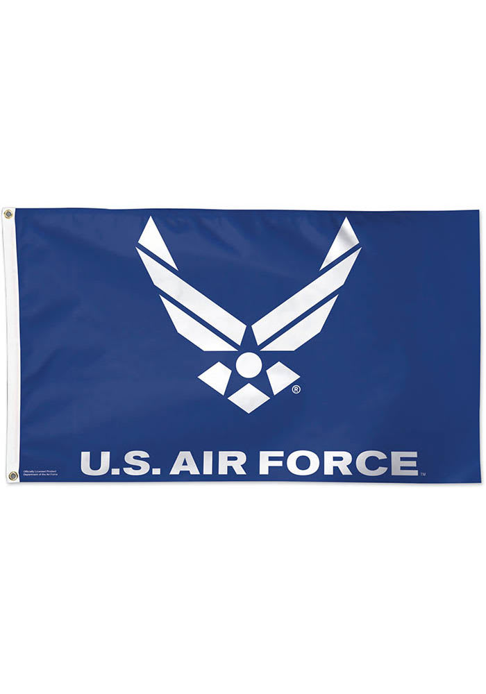 Air Force 3x5 Deluxe Blue Silk Screen Grommet Flag