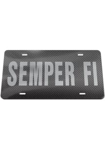 Marine Corps Patterned Car Accessory License Plate