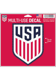 Team USA 5x6 Die Cut Auto Decal - Red