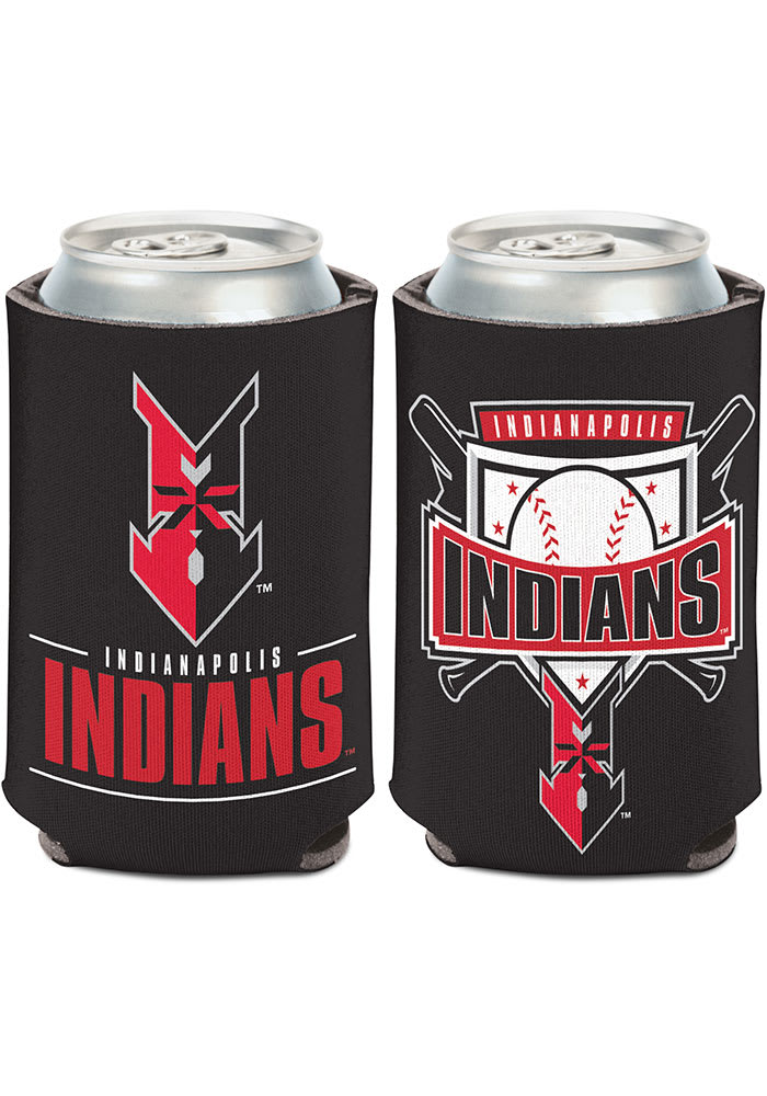 Indianapolis Indians Red/Black Coordinates 12oz. Can Cooler