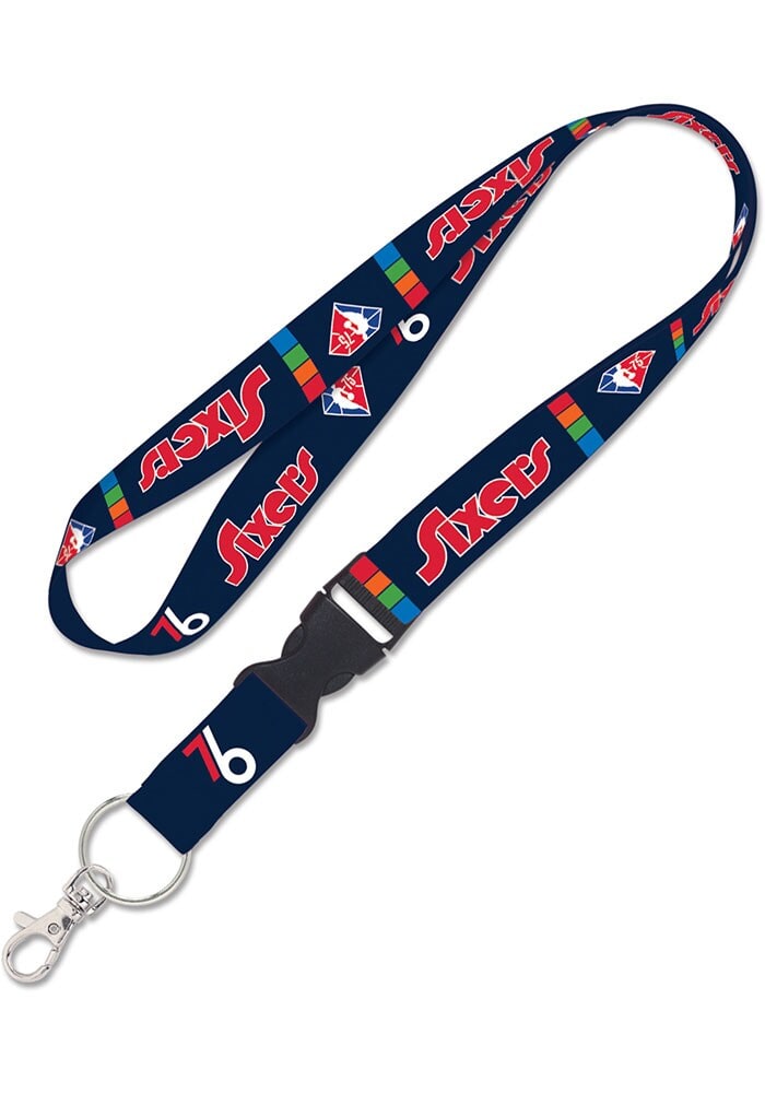 Philadelphia 76ers City Edition 1 inch Buckle Lanyard