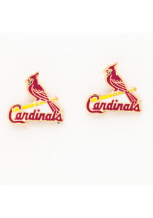 St Louis Cardinals Post Womens Earrings