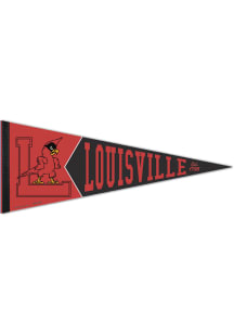 Louisville Cardinals 12x30 Vault Premium Pennant