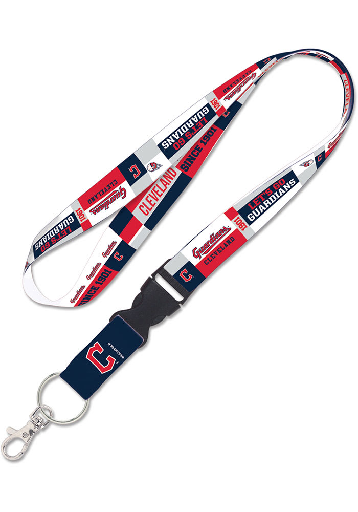 Cleveland Guardians NAVY Colorblock Lanyard - 57109721