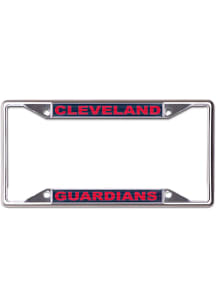 Cleveland Guardians Metallic Printed License Frame
