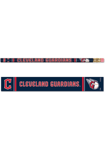 Cleveland Guardians Indians 6Pk Pencil