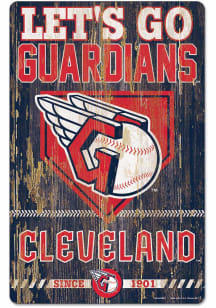 Cleveland Guardians 11x17 Established Sign
