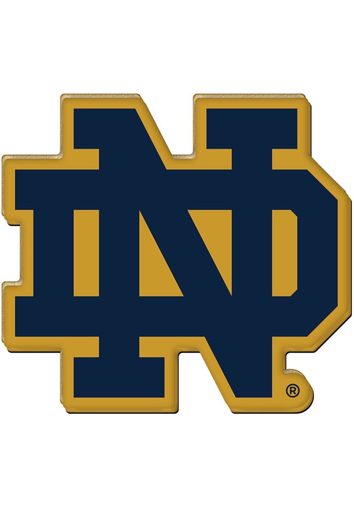 Notre Dame Fighting Irish ND Logo Magnet - NAVY