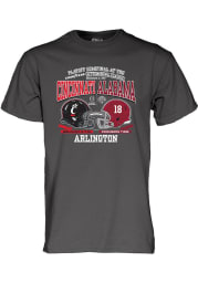 Cincinnati Bearcats Charcoal 2021 College Football Playoff Bound Short Sleeve T Shirt