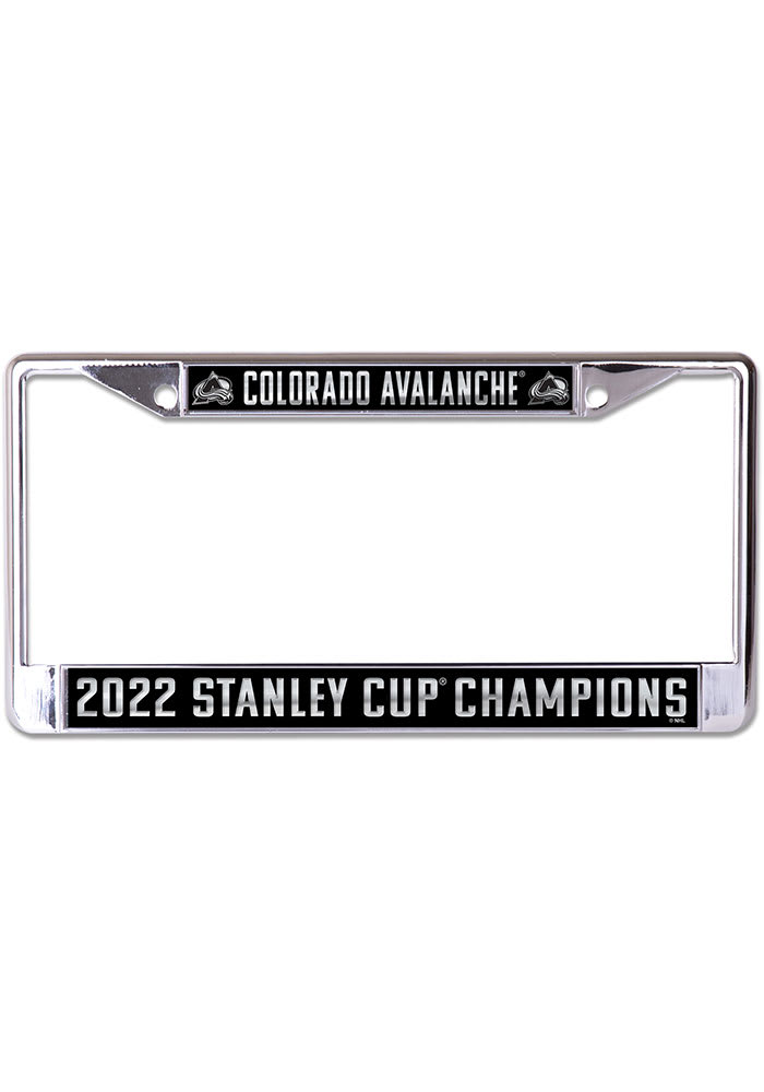 Colorado Avalanche 2022 Stanley Cup Champions Logo License Frame