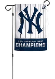 New York Yankees 2024 WS Participant 2 Sided Garden Flag - Blue