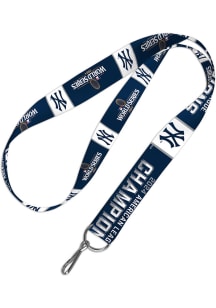 New York Yankees 2024 WS Participant Lanyard - Blue