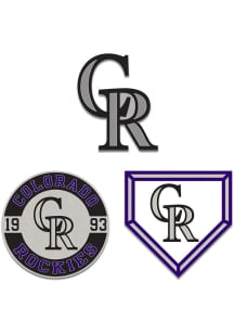 Colorado Rockies Souvenir 3pk Enamel Pin