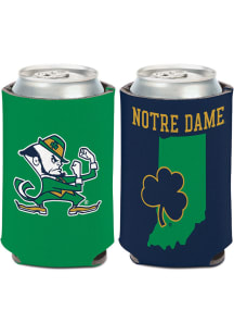 Notre Dame Fighting Irish State Shape 12oz Coolie