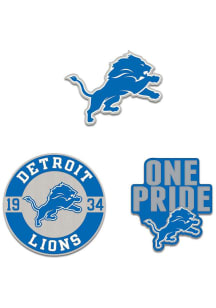 Detroit Lions Souvenir 3pk Enamel Pin
