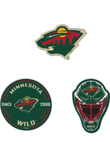 Minnesota Wild 3pk Premium Acrylic Magnet