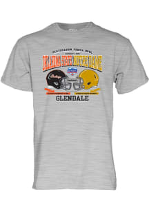 Oklahoma State Cowboys Grey 2021 Fiesta Bowl Bound Short Sleeve T Shirt