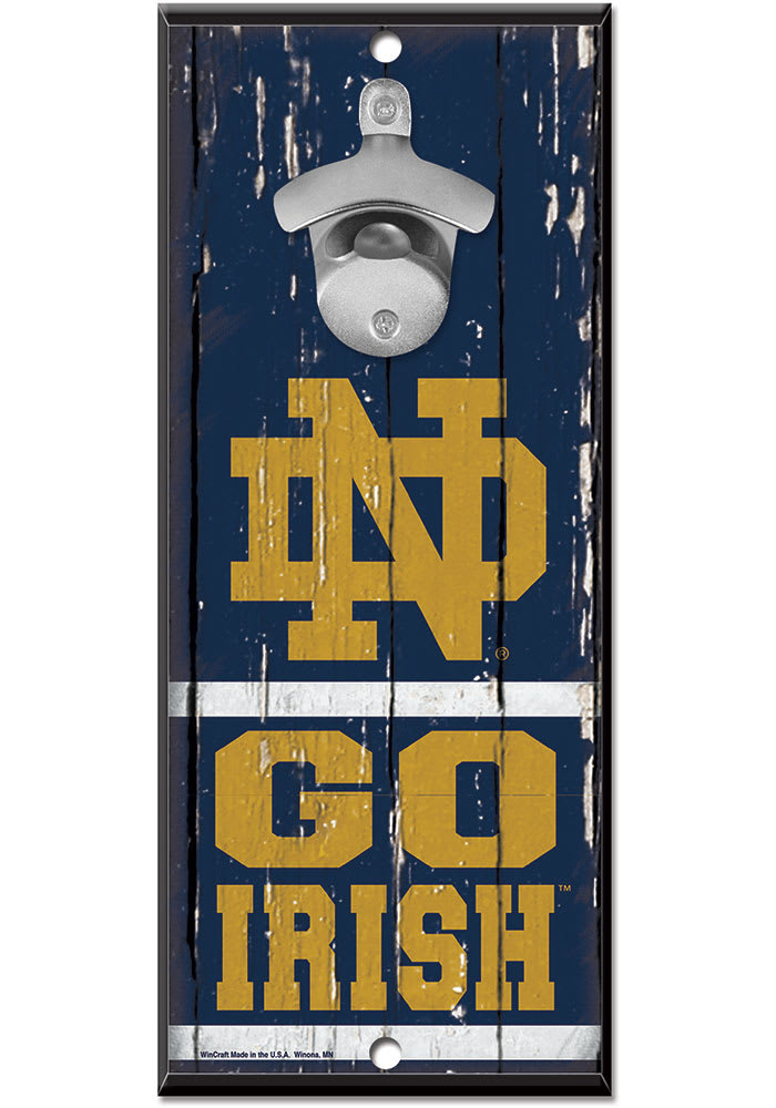 Notre Dame Fighting Irish Magnetic Bottle Opener – Rockford Woodcrafts