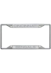 Cincinnati Bengals Frosted License Frame