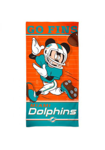 Miami Dolphins Disney Spectra Beach Towel