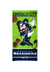 Seattle Seahawks Disney Spectra Beach Towel