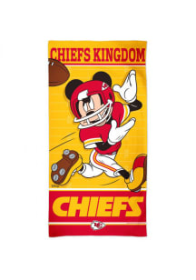 Kansas City Chiefs Disney Spectra Beach Towel