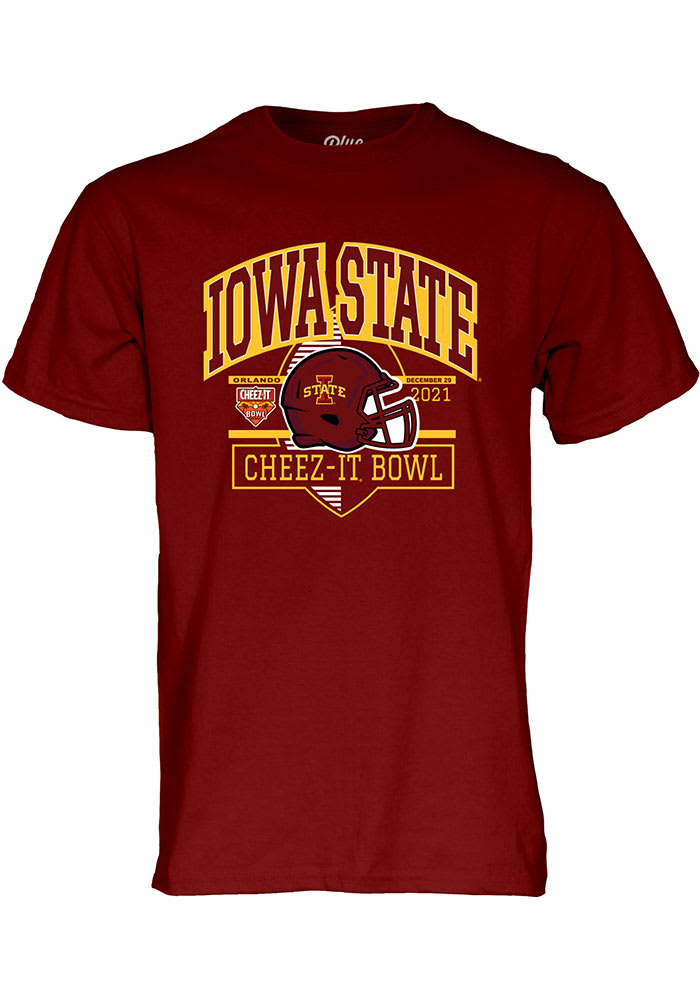 Iowa State Cyclones CARDINAL 2021 Cheez It Bowl Bound Short Sleeve