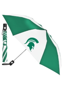 Green Michigan State Spartans Auto Fold Umbrella