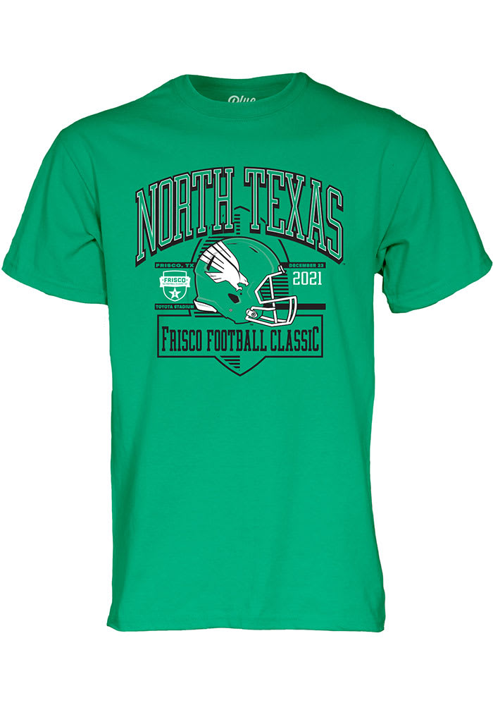 North Texas Mean Green Green 2021 Frisco Football Classic Bowl Bound Short Sleeve T Shirt