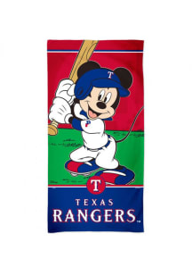 Texas Rangers Disney Spectra Beach Towel