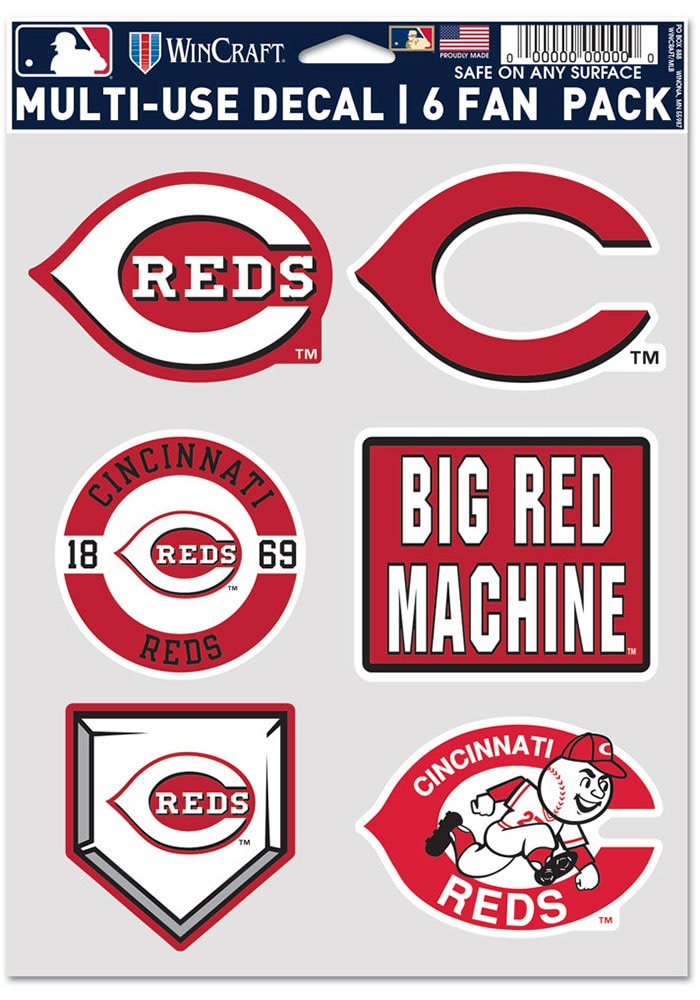 Cincinnati Reds WinCraft Flex Decal