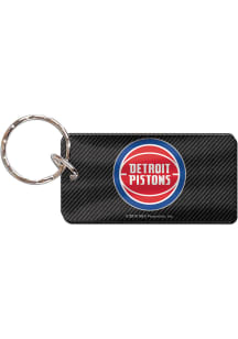 Detroit Pistons Carbon Keychain