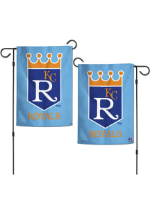 Kansas City Royals Two Sided Retro Team Logo Garden Flag