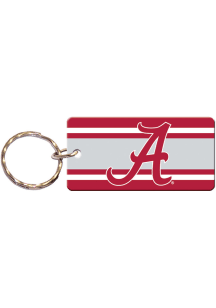 Alabama Crimson Tide Stripe Keychain