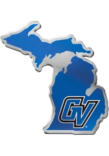 Grand Valley State Lakers State Shape Car Emblem -