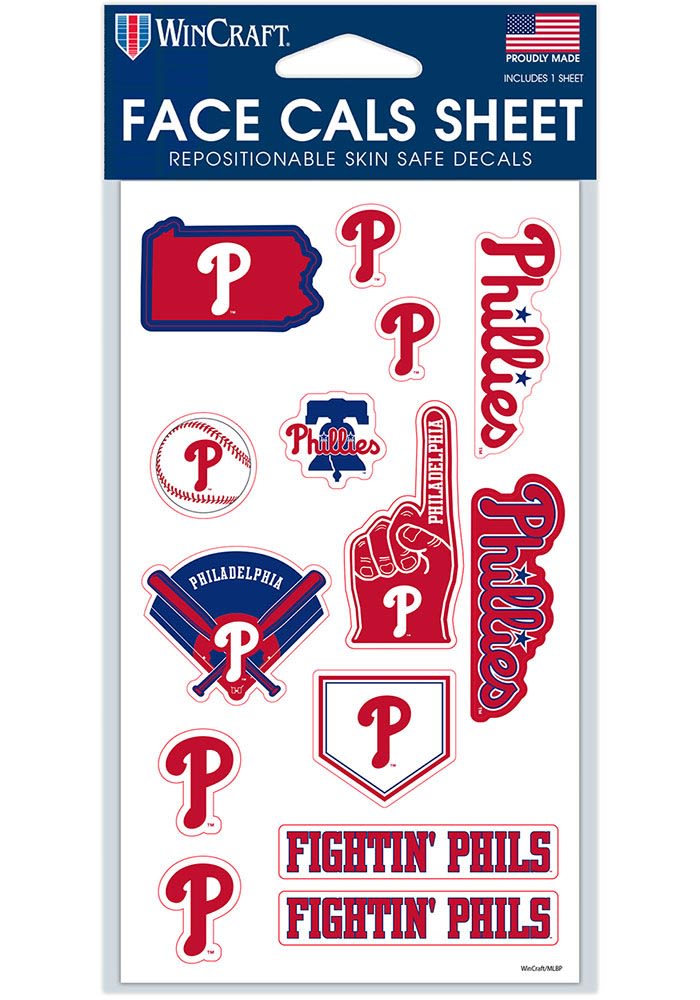 Philadelphia Phillies Sheet Tattoo