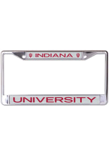 Indiana Hoosiers Metallic License Frame